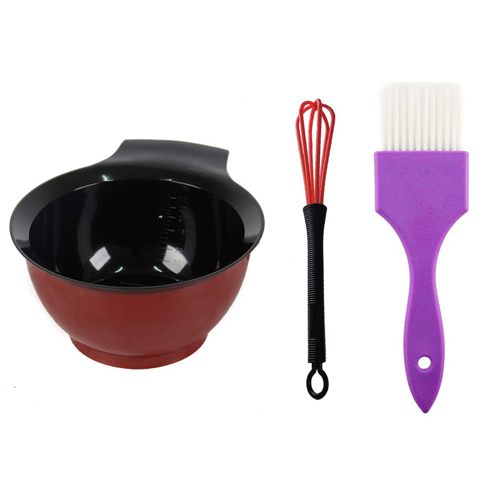 Hair Dye Brush and Bowl Set, Tmalltide Color Mixing Tint