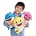Music Sound Shark Plush Doll Soft Baby Cartoon Shark Stuffed & Plush Toys Baby Singing Shark Official Spinning and Singing Interactive Plush Toy