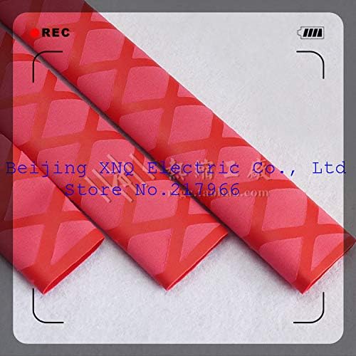 Insulation Materials & Elements | Tread Shrink Tube Heat shrinkable Sleeve Striped red 15mm cue Slip Insulated Rod, | by NAHASU