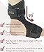 Vriksasana Plantar Fasciitis Dorsal Night Splint for Men & Women | Treatment for Heel Pain, Drop Foot and Achilles Tendonitis | Bonus Compression Socks/Foot Sleeves with Arch Support (S/M)