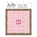 Hello Little One - Pink and Gold - Girl Baby Shower Game Bingo Cards - 16 Count