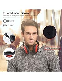 Bluedio T6S   Auriculares Bluetooth con micrófono, cancelación de ruido activa, control de voz, servicio en la nube, auriculares inalámbricos para teléfono celular o PC, 32 horas de tiempo de reproducción