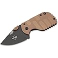 Boker Plus Subcom 2.0 Coyote - 1.69" D2 Steel Blade with Milled Coyote Zytel Handle, Designed by Chad Los Banos - 01BO529