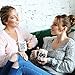 Custom Best Friend Coffee Mug for Women - Long Distance Friendship - Choose Hair - Skin Color Personalized Cup w Names for Besties, Bff, Good Friends Birthday