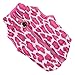 Sunward Fashion Winter Warm Leopard Skull Camouflage Puppy Pet Dog Clothes Harness Vest Jacket Coat Pets Clothing (Hot Pink leopard, S)