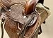12″ Kids Youth Pleasure Western Saddle Brown Leather Mini Pony Youth Saddlethumb 2