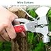 Mcupper Multitool Portable Emergency Escape Axe Hammer,16-in-1 Multi-function Alloy Steel Hammer-axe with Plier, Knife, Can Opener, Screwdriver & More