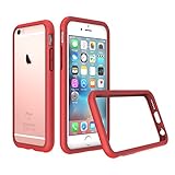 iPhone 6s Case - RhinoShield [CrashGuard 2.0] Bumper [11 Ft Drop Tested] No Bulk [ShockProof Technology] Thin Lightweight Protection - Slim Rugged Cover - Also fits iPhone 6 - [Red]