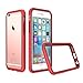iPhone 6s Case - RhinoShield [CrashGuard 2.0] Bumper [11 Ft Drop Tested] No Bulk [ShockProof Technology] Thin Lightweight Protection - Slim Rugged Cover - Also fits iPhone 6 - [Red]