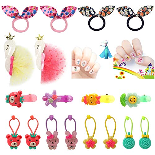 HUIXIANG Princess Pretend Jewelry Dress Up 98 Pack Little Girl Toy Play Set Accessories with Drawer Jewellery Box