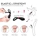 Silicone Vibrating Cock Ring,Penis Ring Vibrator with 15M Remote Control 9 Vibrations, Premium Stretchy Longer Harder Stronger Erection Clitoral Vibrator Adults Sex Toy for Men Women Couples