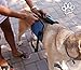 Blue Dog Lift Support Harness for canine aid - Lifting Older K9 with handle for Injuries, Arthritis or Weak hind legs & Joints. Medium and Large breed Assist Sling for mobility & Rehabilitation