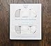 Sugar & Spice 3 pack Super Soft Muslin Baby Swaddle Blankets, Silver, White and Grey