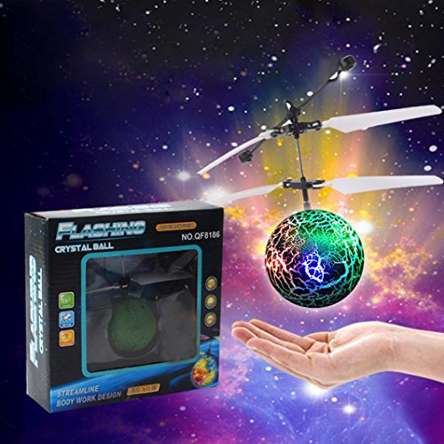 image for Tsmile RC Toy RC Flying Ball RC infrared Induction Helicopter Ball Bui