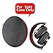 Khanka Hard Travel Case Replacement for OneOdio Adapter-Free Closed Back Over-Ear DJ Stereo Monitor Headphones (red Zipper)
