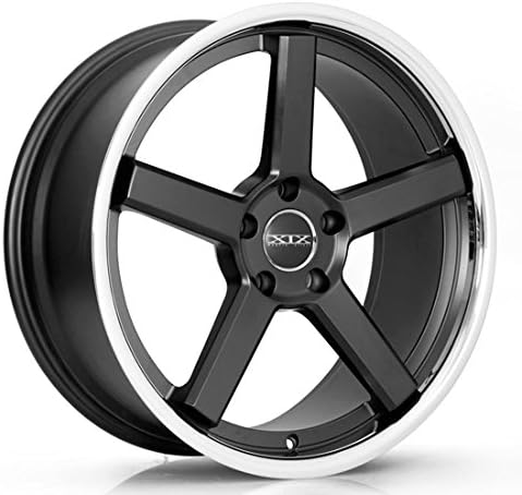 20" Inch XIX X29 Black w/Chrome Lip Wheels & Tire Package | BBS VOSSEN LEXANI FORGIATO KONIG AUDI BMW MERCEDES INFINITY