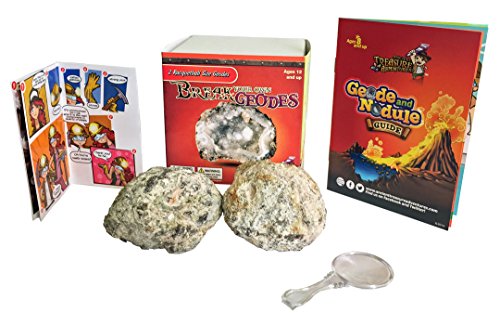 Break Your Own Geodes "Racquetball Size" 2 Whole Geodes