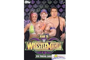 2018 Topps WWE Road to Wrestlemania HUGE Factory Sealed HANGER Box with 42 Cards includes (5) EXCLUSIVE RTW Cards! Look for Cards & Autos of Jon Cena, Roman Reigns, Brock Lesner & More! Wowzzer!
