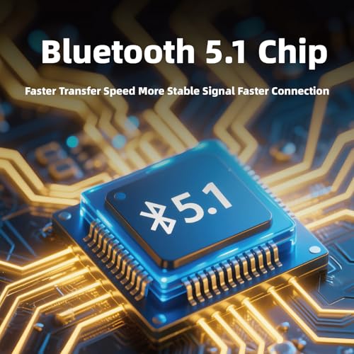 EJEAS V6 Pro + Casque de moto Bluetooth 5.1, version améliorée V6 Pro, équipé d'une interface de type C (lot de 2)