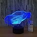 Easuntec Night Light Toy Car 3d Night Light Beside Lamp Help Kids Fell Safe at Night Remote Control Adjustable 7 Colors for Kids Great Toy Gift Idea for Kids by Csygood(Toy Car)
