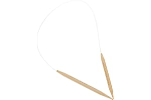 Clover 3016/16-08 Takumi Bamboo Circular 16-Inch Knitting Needles, Size 8