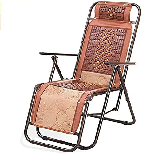 Silla plegable al Aire Libre Plegable de la Gravedad Cero Tumbona