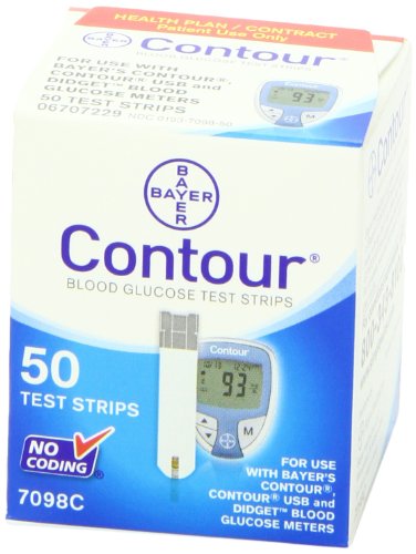 Bayer Contour Test Strips, 50 CT