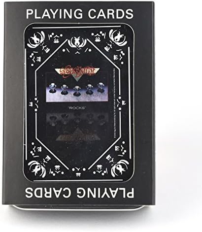 Aerosmith "Rocks" Officially Licensed Playing Cards in Collector's Tin