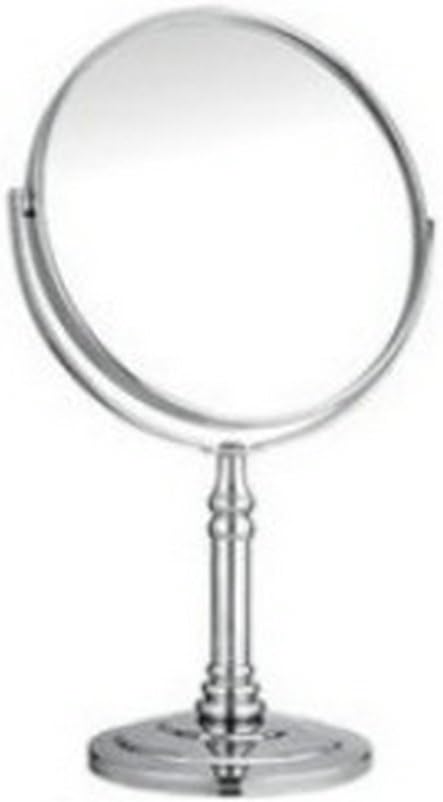 TTPLANET Makeup Mirror Round Rotary Office Desk Mirror Double Side Magnifying Table Mirror