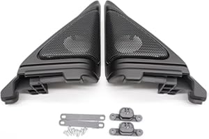 YUYUE ELECTRONIC Front Door Pillar Tweeter Cover Trim Speaker Garnish Fit Replacement Compatible with Honda Accord X 2018 2019 2020 2021 1 Pair