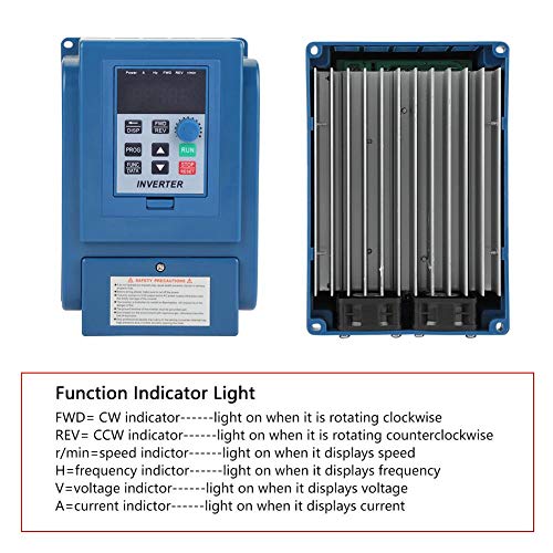 1Pcs Variable Adjustable-Frequency Drive VFD Speed Inverter Controller for 3-Phase 4kW AC Motor 380VAC