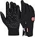DREAMY Winter Outdoor Cycling Glove Touchscreen Gloves for Smart Phone (Black1, Medium)