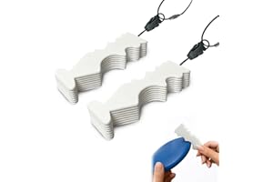 YENANA 2-Pack Disc Golf Maintenance Tool – Multi-Groove Repair & Cleaning Tool for Flying Discs, Frisbee Golf, and Ultimate – Portable Disc Golf Accessories