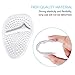 Yosoo Ball of Foot Cushions, 2 Pairs Anti-Slip Shoe Pads Inserts Gel Forefoot Insoles for Women High Heels Sandals Pumps, Relieve Metatarsal Foot Pain (Skin+Clear)