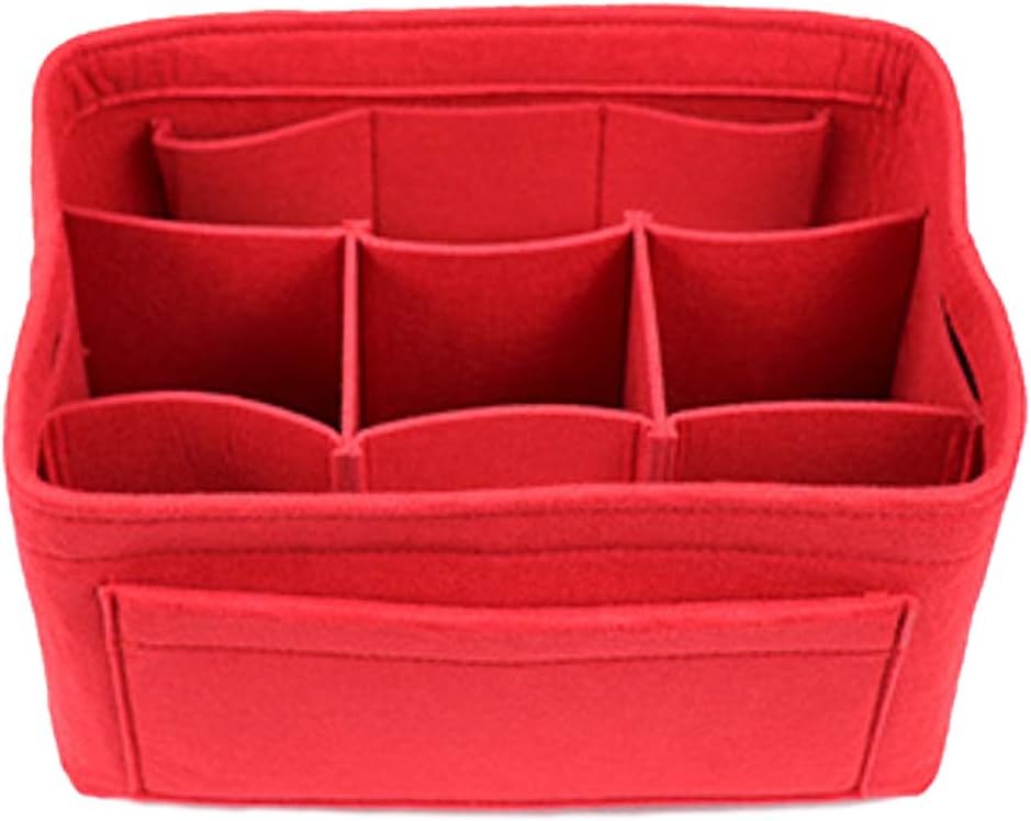 Felt Insert Bag Organizer Bag In Bag For Handbag Purse Organizer, 8 Colors, 4 Size,Handbag and Tote Shaper