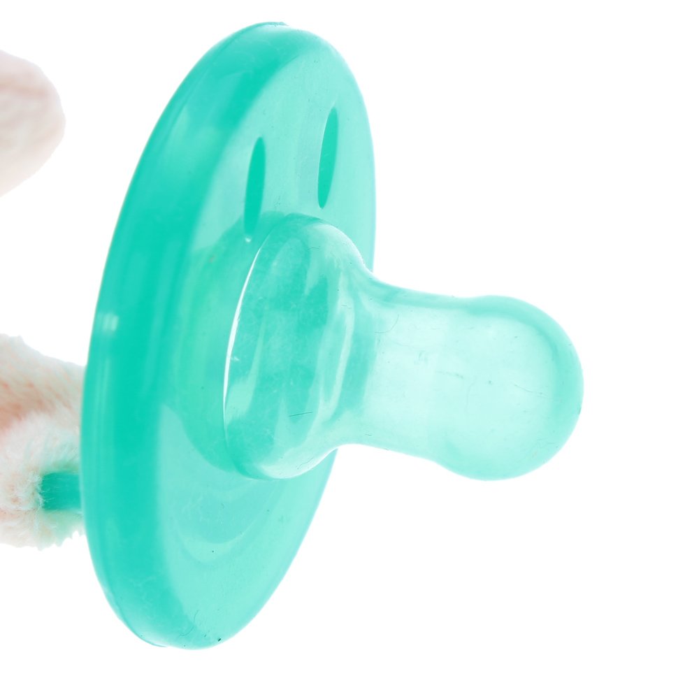 Upluck Infant Silicone Pacifier - Brown Dog Puppy Soft Plush Doll Soother Toys Baby Newborn