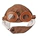 CELLTEKAdorable Pilot Aviator Warm Hat Beanie Plush Cap Baby Toddler Aviator hat Brown