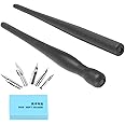 Pen Nib Set, 1 Set Manga Cartoon Comic Drawing Painting Nib Holder Dip Pen Kit Tool With 2 Pen Holders and 5 Nibs