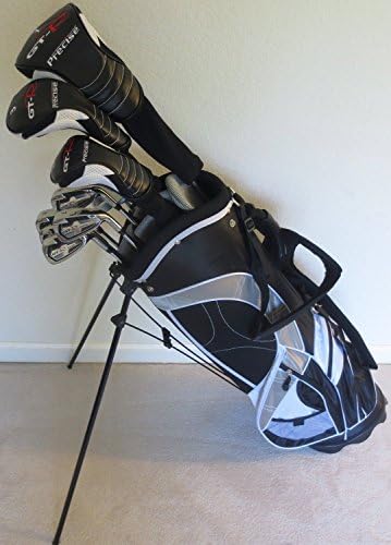 Tall Mens Golf Club Set Complete +1" Length Firm Flex Custom Fit For Men 6'0" to 6'6" Tall