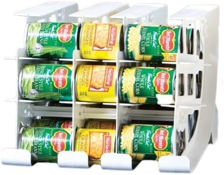 Fifo Can Tracker Food Storage Canned Foods Organizer Rotater