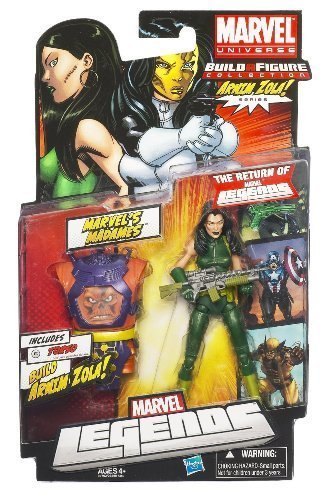 Marvel Legends, Marvel's Madames Action Figure, Madame Viper (Build Arnim Zola), 6 Inches