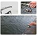 Pen Fishing Rods Mini Telescopic Kids Fishing Pole Survival Tool Spinning Reel with Hooks Lures etc (Black)