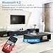 eSynic Mini Bluetooth Power Amplifier 50W + 50W Stereo Hi-Fi Digital Amp, AUX/USB/Bluetooth Input to R/L RCA + 3.5mm Headphone Jack 2 Channel Wireless Audio Receiver with Volume Control Power Adapterthumb 4