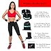 Ankle Straps for Cable Machines and Sweat Wristbands plus Carry Bag- Premium Ankle Cuffs Attachment for Leg, Abs & Glute Exercise - Fitness Equipment for Women & Men