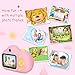 Kids Camera Gifts for 3-9 Year Old Girls,1080P HD Mini Rechargeable Children Shockproof Digital Front and Rear Selfie Camera Child Camcorder Waterproof 2.0” LCD Screen (Pink)