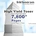 Inktoneram Remanufactured Toner Cartridges Replacement for Brother TN660 TN-660 TN630 TN-630 High Yield HL-2340DW HL-2380DW HL-2300D DCP-L2540DW DCP-L2520DW MFC-L2700DW MFC-L2740DW (Black-3PK)