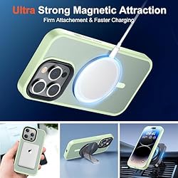 SUPFINE Magnetic for iPhone 14 Pro Case [Compatible