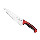 Mercer Culinary Millennia 8-Inch Chef's Knife, Red
