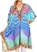 Sakkas Kristy Long Tall Lightweight Caftan Dress/Cover Up with V-Neck Jewels