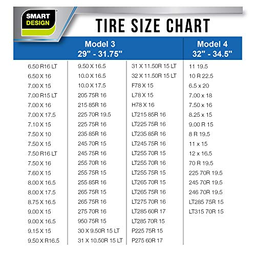 Smart Design RV Wheel Covers - Model 3 - Protects Against Rust & Storage Damage - for RV, Semi Trucks, Large Vehicle Tires (2-Pack) (Fits 29-31.75" Diameter Wheels) [White w/Felt] - Thumbnail 2